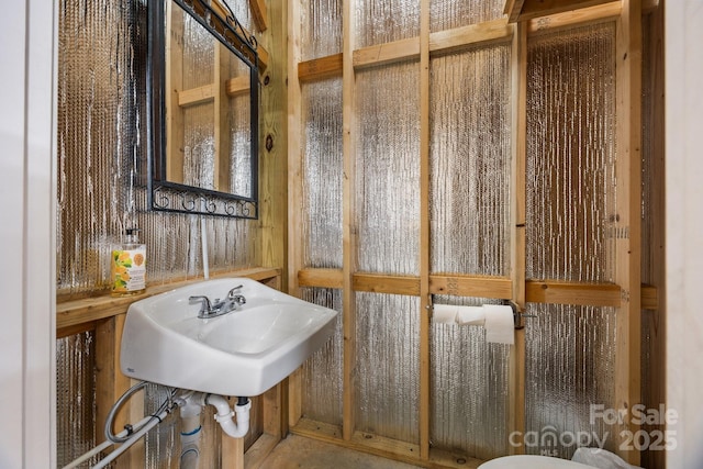 bathroom with a sink