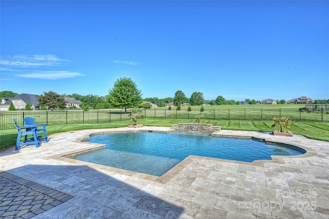 4941 Campobello Dr, Monroe, NC 28110 - view of swimming pool featuring a patio