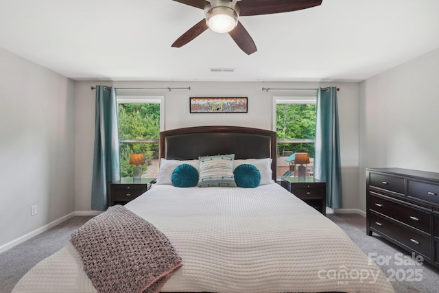 3218 Gilroy Dr, Fort Mill, SC 29707 - bedroom featuring light colored carpet, multiple windows, and baseboards