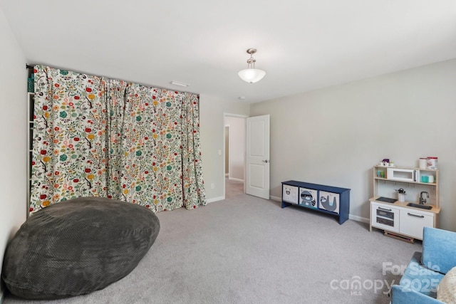 3218 Gilroy Dr, Fort Mill, SC 29707 - sitting room featuring carpet flooring and baseboards