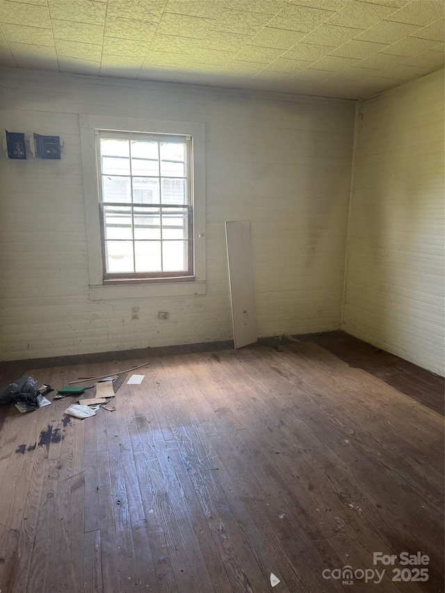 204 13th St, Belmont, NC 28012 - spare room featuring hardwood / wood-style flooring