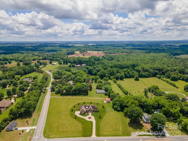 drone / aerial view