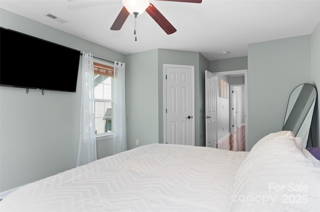 8 Secrest Dr, Arden, NC 28704 - bedroom featuring ceiling fan