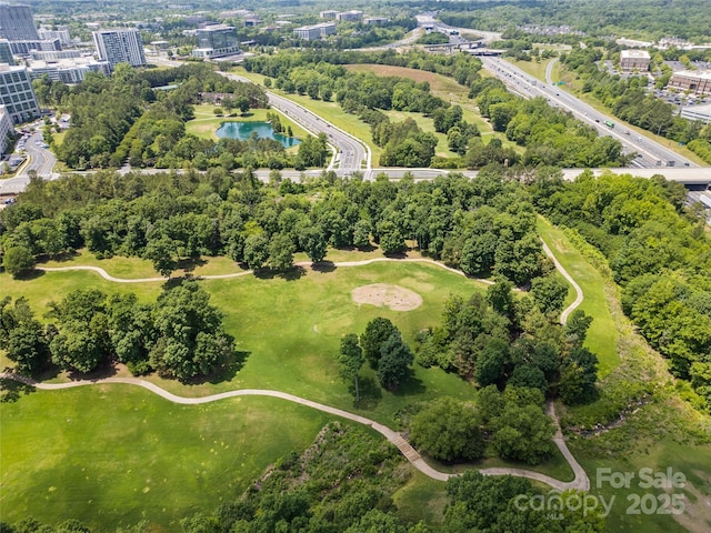 10616 Back Ridge Rd, Charlotte, NC 28277 - bird's eye view of a nearby body of water, a tree filled landscape, and a golf club