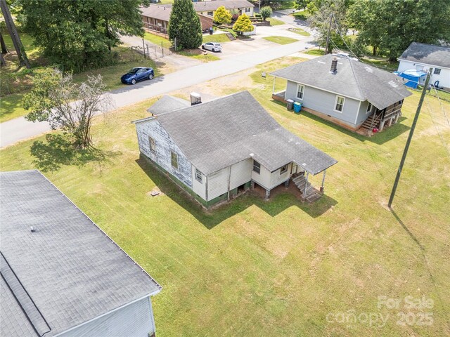 206 13th St, Belmont, NC 28012 - aerial view of property and surrounding area
