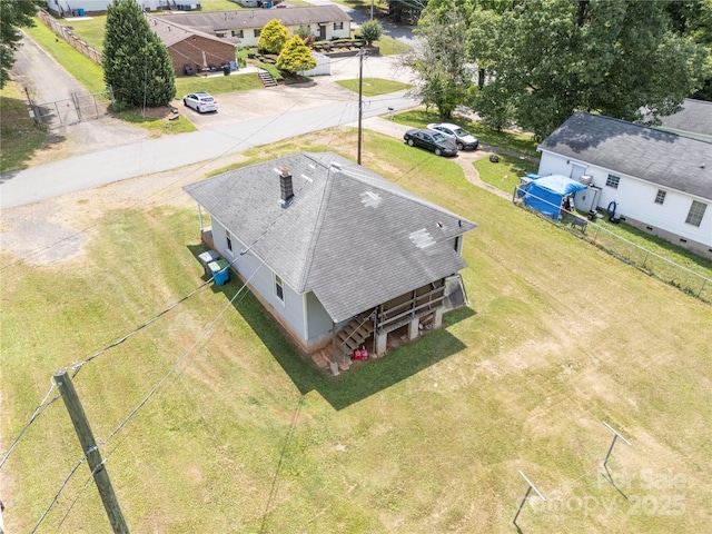 206 13th St, Belmont, NC 28012 - aerial view of property and surrounding area