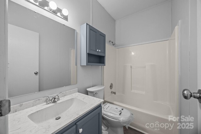 1370 Poole Rd, Salisbury, NC 28146 - full bath with vanity, tub / shower combination, and toilet