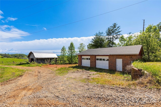 67 Old Turkey Creek Rd, Leicester, NC 28748 - view of detached garage