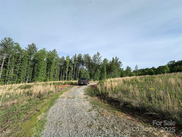 LOT2 Smawley Rd, Bostic, NC 28018 - view of dirt / gravel road with a view of trees