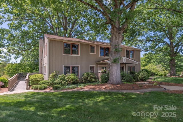 111 Clubwood Ct, Asheville, NC 28803 - view of front of home with a front lawn