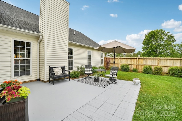 view of patio