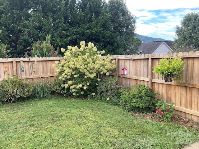 view of yard