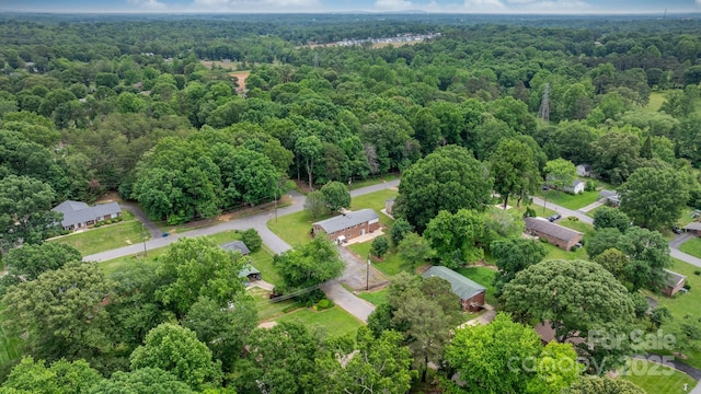 1753 28th St NE, Hickory, NC 28601 - bird's eye view of a heavily wooded area