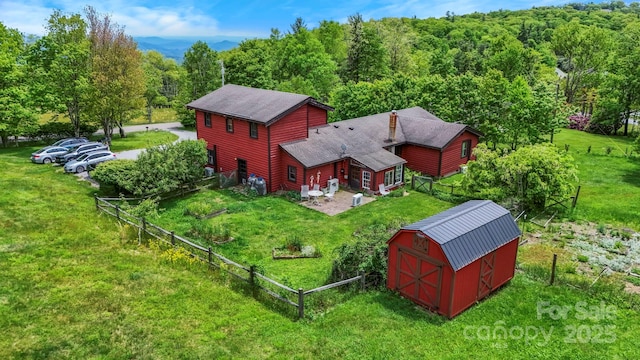 1925 Green Hill Rd, Blowing Rock, NC 28605 - view from above of property with a heavily wooded area