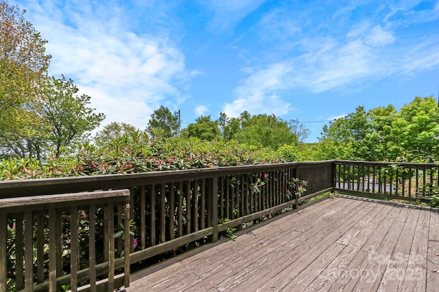 1925 Green Hill Rd, Blowing Rock, NC 28605 - view of wooden terrace