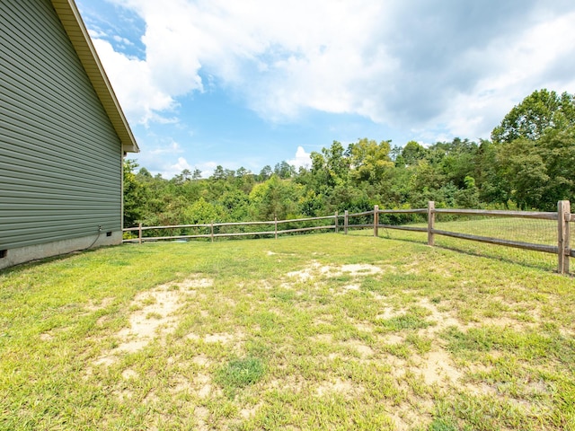 5 S Pine Dr, Weaverville, NC 28787 - view of yard featuring a forest view