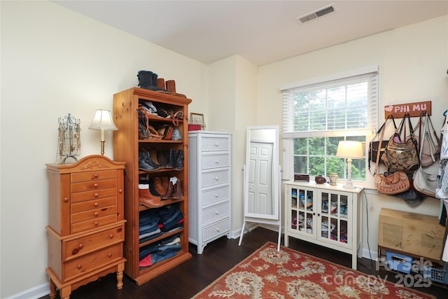 8306 Knights Bridge Rd, Charlotte, NC 28210 - office with wood finished floors and baseboards