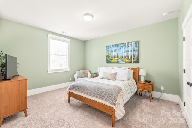 5210 Kelly St, Charlotte, NC 28205 - bedroom featuring light carpet and baseboards