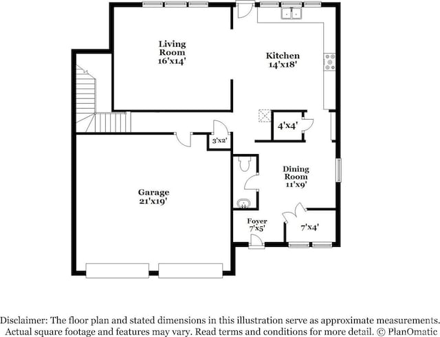 floor plan / room layout