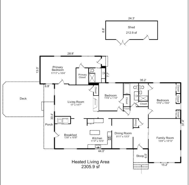 901 Scaleybark Rd, Charlotte, NC 28209 - room layout