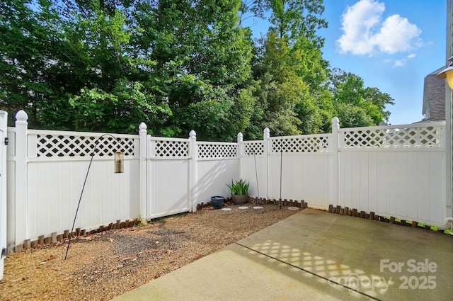541 River Park Rd, Belmont, NC 28012 - fenced backyard featuring a patio area