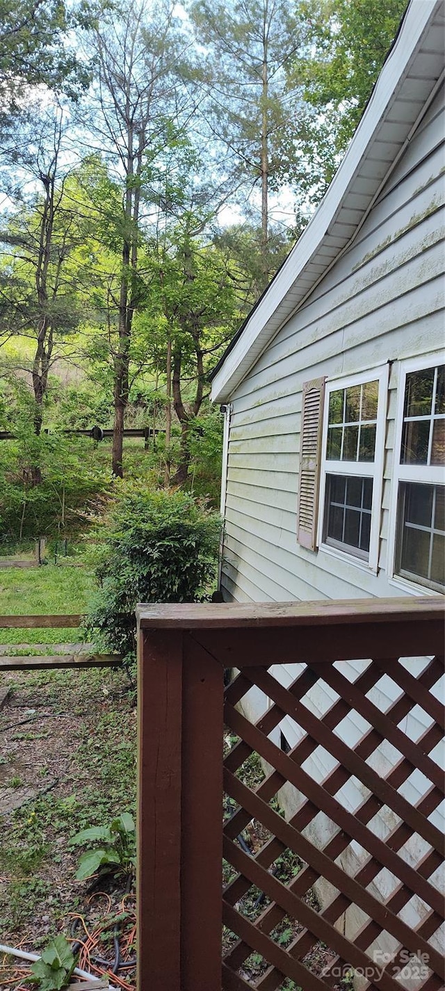 7881 Us-25/70 Hwy, Marshall, NC 28753 - view of wooden deck
