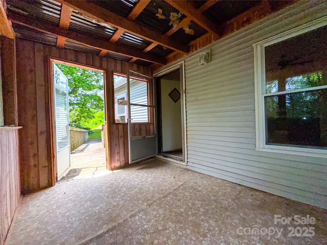 19 Harkins Ln, Marshall, NC 28753 - view of patio with an exterior structure and an outdoor structure