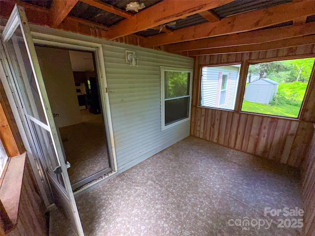 19 Harkins Ln, Marshall, NC 28753 - view of unfurnished sunroom