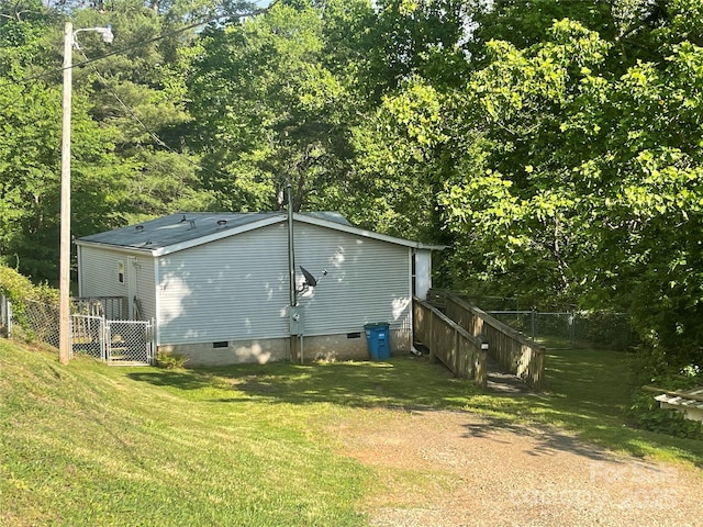 19 Harkins Ln, Marshall, NC 28753 - view of property exterior featuring crawl space