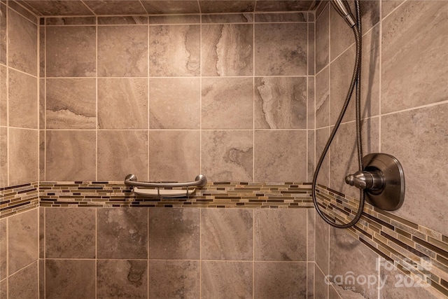 80 Pine St, Badin, NC 28009 - detailed view of a tile shower