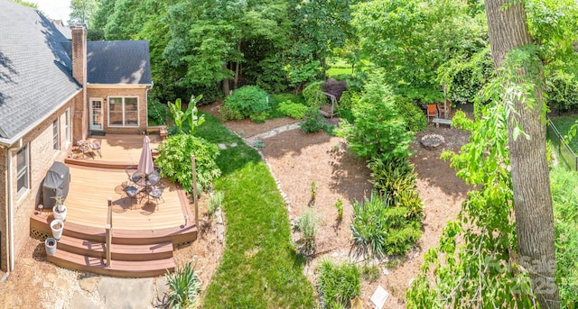 aerial view of property and surrounding area
