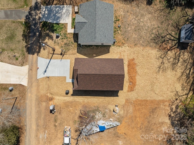aerial view of property and surrounding area