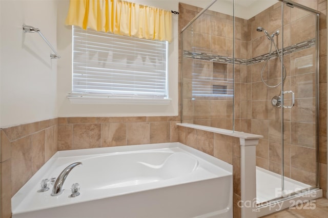 9230 Loch Glen Way, Charlotte, NC 28278 - bathroom with a stall shower and a bath