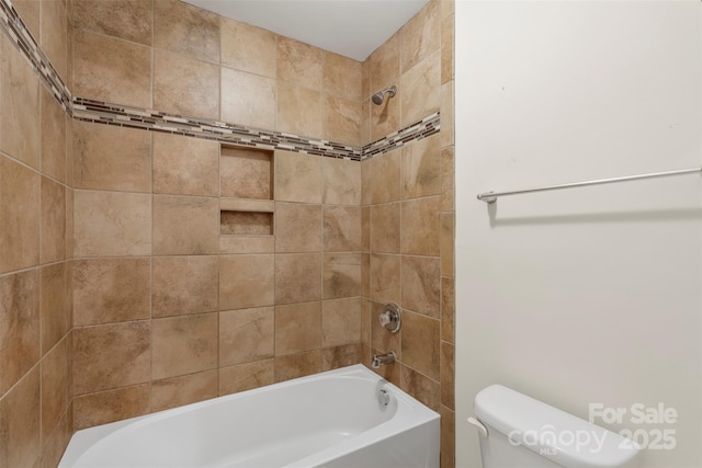 9230 Loch Glen Way, Charlotte, NC 28278 - full bathroom with toilet and bathing tub / shower combination