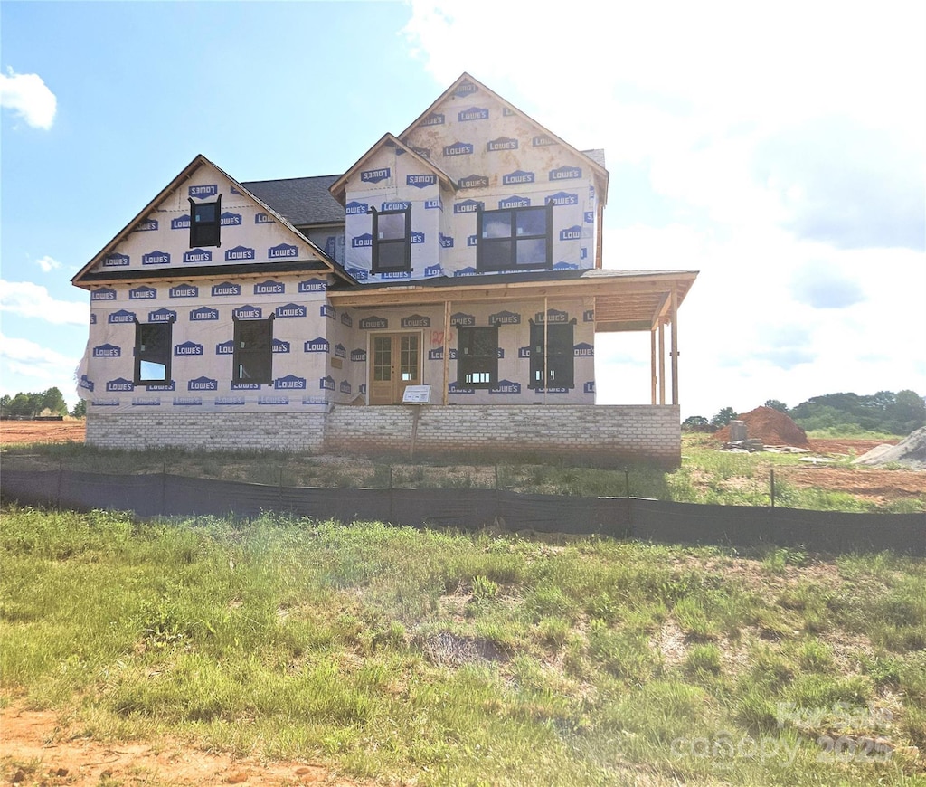 LOT100 Coppergate Dr, Salisbury, NC 28147 - view of front of home with brick siding