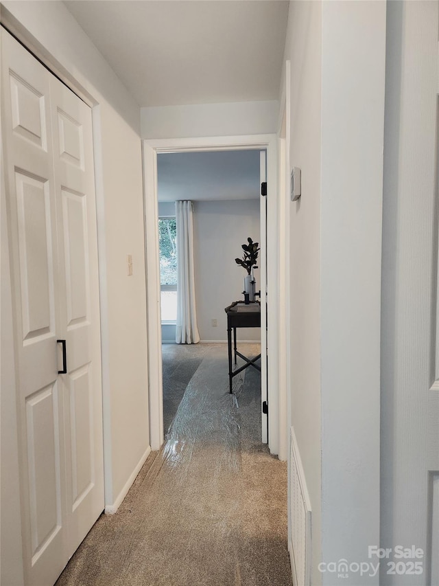 7228 Rollingridge Dr, Charlotte, NC 28211 - hall featuring carpet floors and baseboards