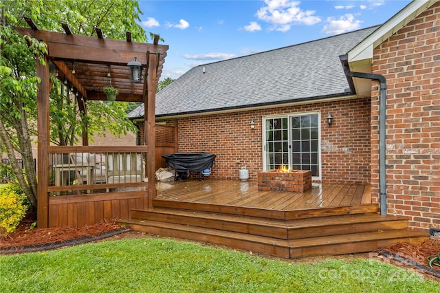 view of deck