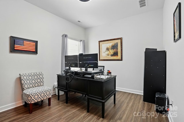 1825 Lotus Ln, Denver, NC 28037 - office space featuring wood finished floors and baseboards