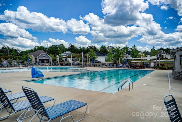 1825 Lotus Ln, Denver, NC 28037 - community pool featuring fence and a patio