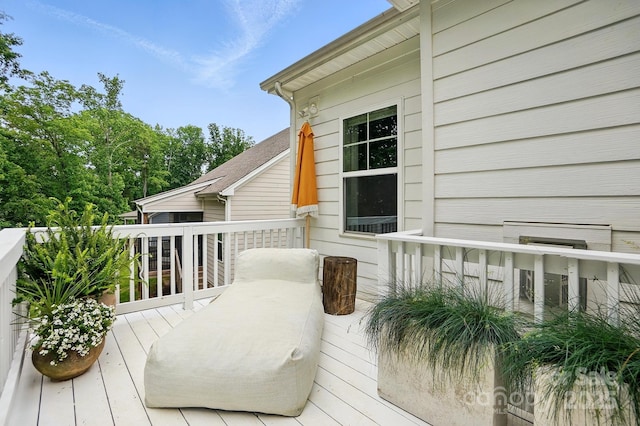 4842 Durneigh Dr, Kannapolis, NC 28081 - view of deck