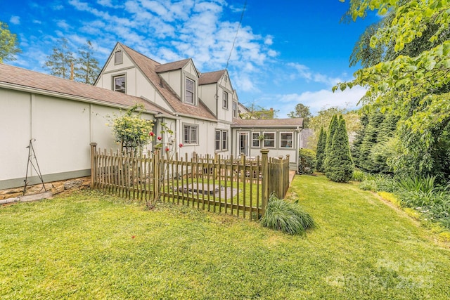 6 Craggy Cir, Asheville, NC 28803 - back of property featuring stucco siding and a shingled roof