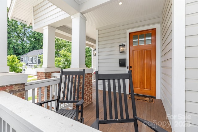 1830 Wickford Pl, Charlotte, NC 28203 - entrance to property with covered porch
