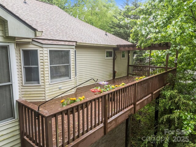 5 Governors Dr, Hendersonville, NC 28791 - view of deck