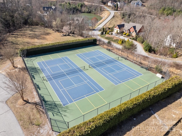 5 Governors Dr, Hendersonville, NC 28791 - view of tennis court with fence