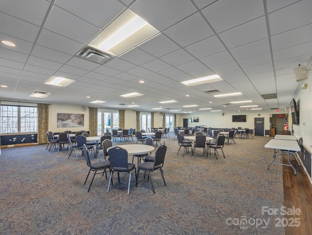 5 Governors Dr, Hendersonville, NC 28791 - dining room with healthy amount of natural light and carpet floors