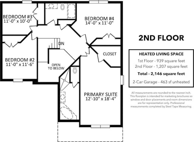8744 Barrister Way, Charlotte, NC 28216 - floor plan / room layout