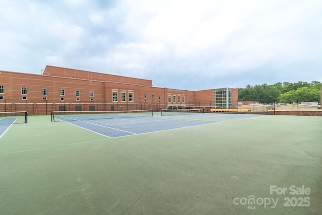 416 E Park Ave, Charlotte, NC 28203 - view of tennis court
