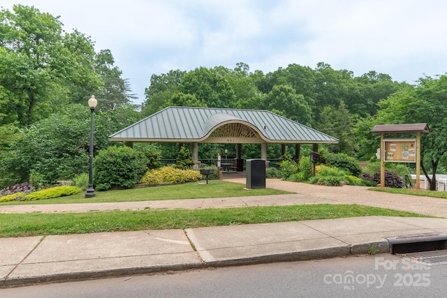416 E Park Ave, Charlotte, NC 28203 - view of home's community featuring a gazebo