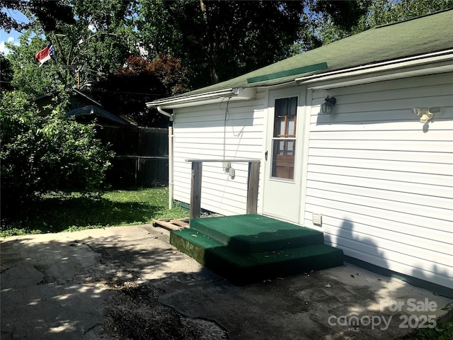 447 17th St, Cramerton, NC 28032 - view of outbuilding with fence