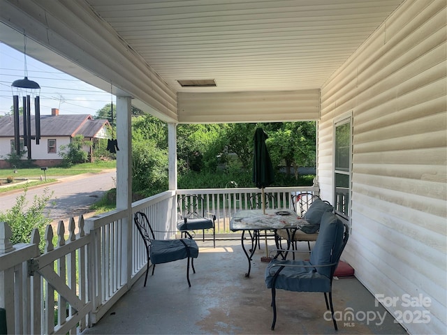24 Pearl St Unit 8A & 8B, Granite Falls, NC 28630 - view of covered porch